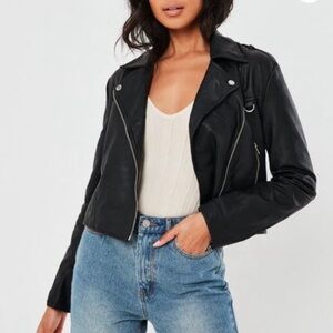 Missguided faux leather